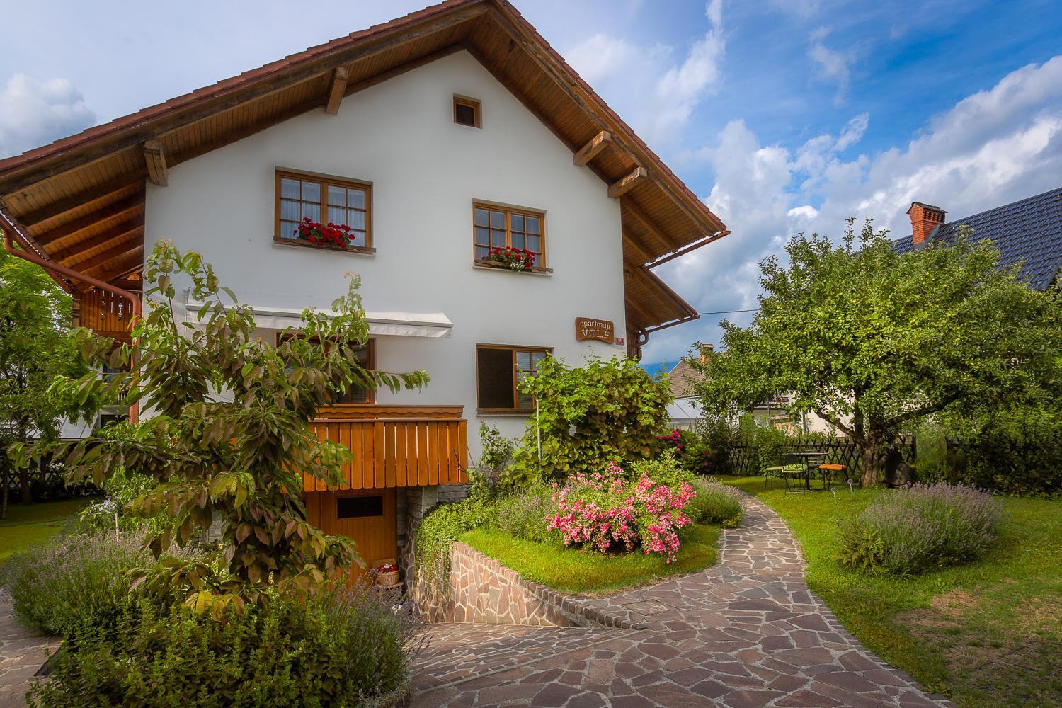 Apartmaji Volf Zgornje Gorje 外观 照片